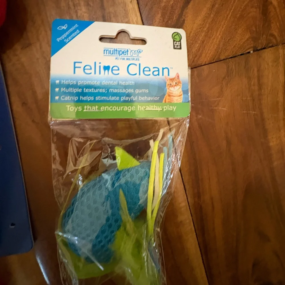 All Star Feast Cat Treats & Colorful Plush Cat Toys - Multi-Color - Picture 7 of 8